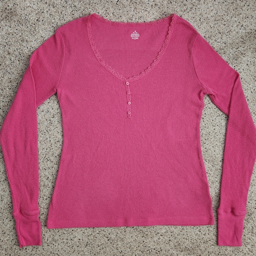 Pink Thermal Long Sleeve